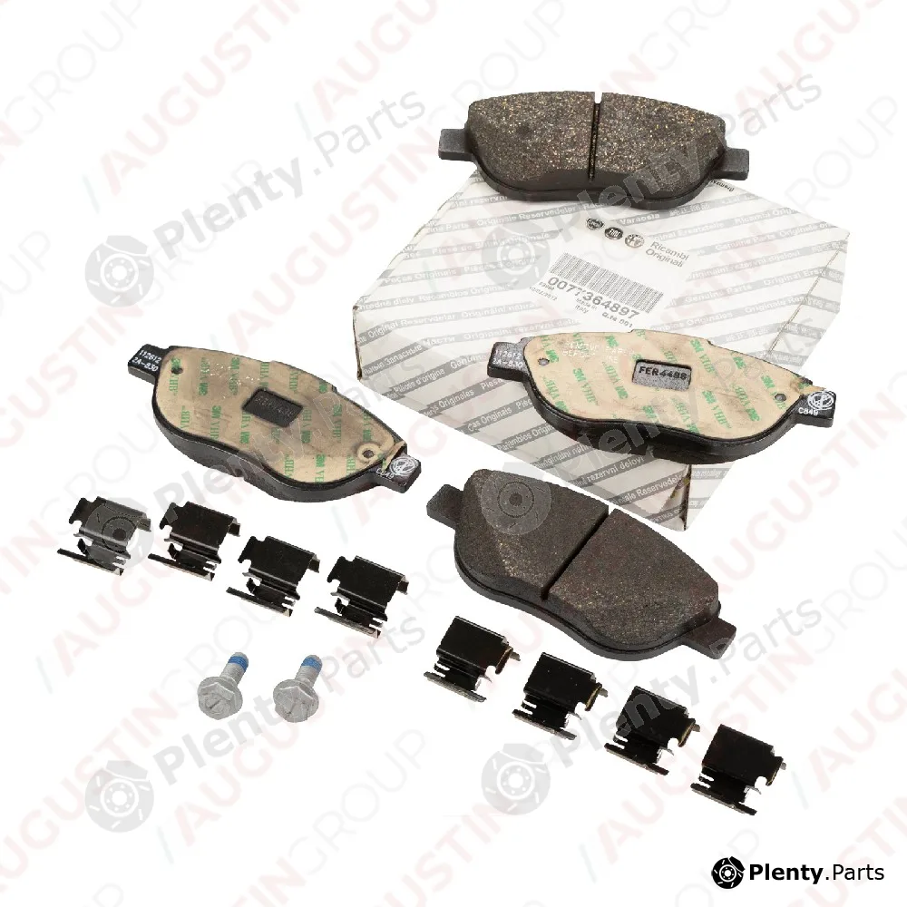 AugustinGroup 4220111OE — Brake Pad Set, disc brake ORIGINAL FIAT