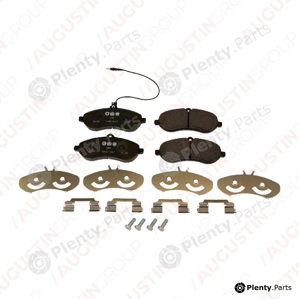 AugustinGroup 4220205OE — Brake Pad Set, disc brake ORIGINAL FIAT