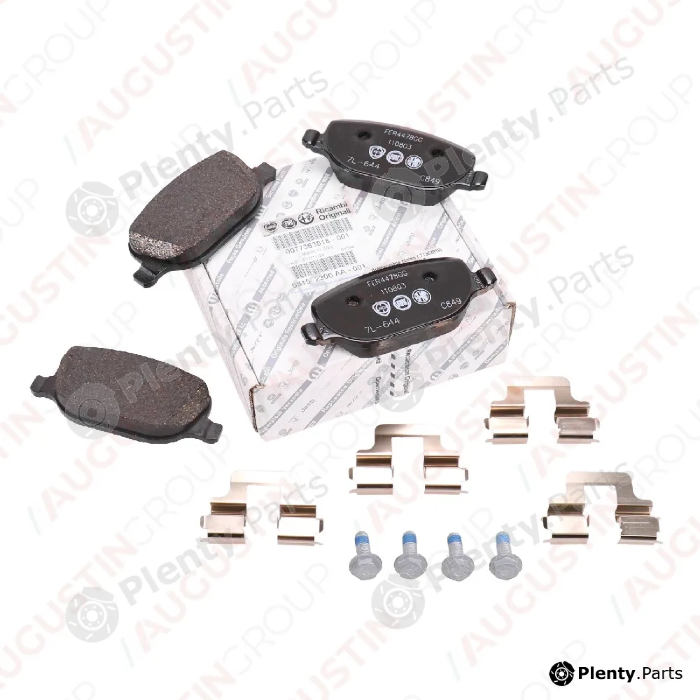 AugustinGroup 4220183OE — Brake Pad Set, disc brake ORIGINAL FIAT