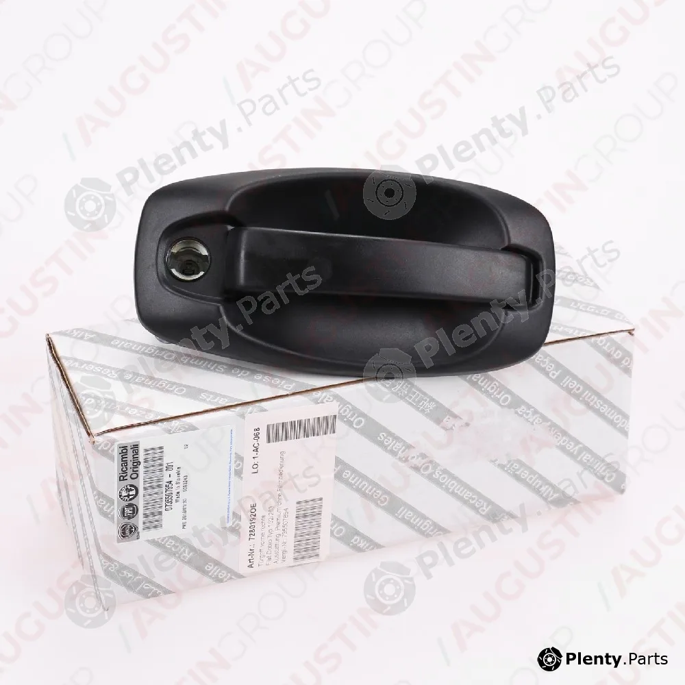 AugustinGroup 7280192OE — Exterior Door Handle ORIGINAL FIAT
