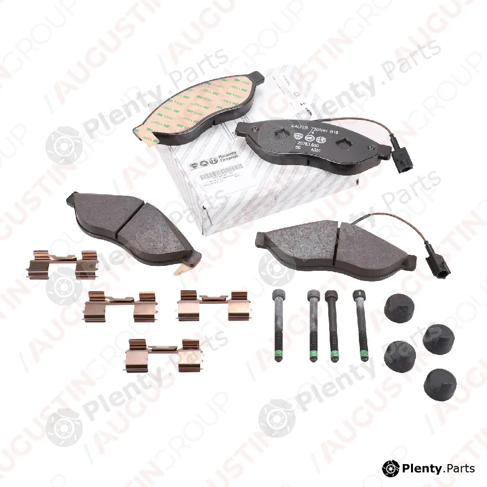 AugustinGroup 4220004OE — Brake Pad Set, disc brake ORIGINAL FIAT