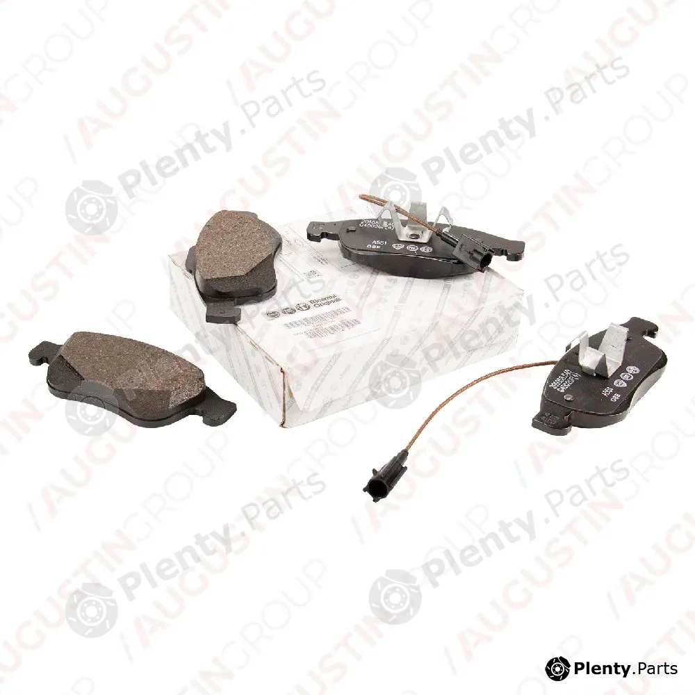 AugustinGroup 4220091OE — Brake Pad Set, disc brake ORIGINAL FIAT