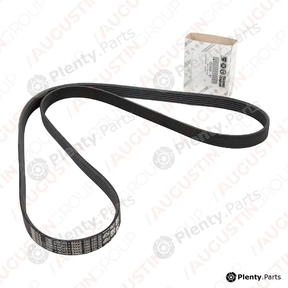 AugustinGroup 2966196OE — V-Ribbed Belt ORIGINAL FIAT