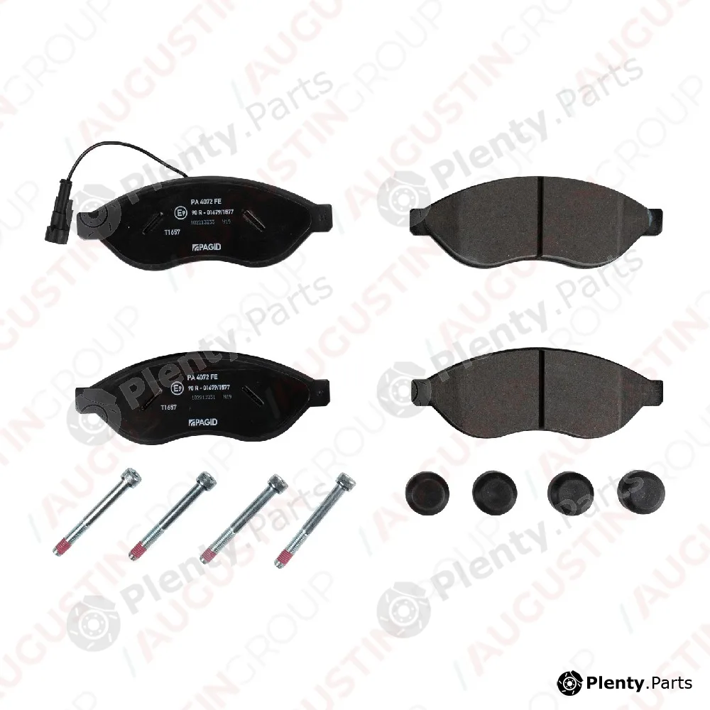 AugustinGroup 4220275OE — Brake Pad Set, disc brake ORIGINAL FIAT