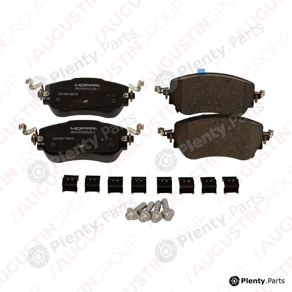 AugustinGroup 4220319OE — Brake Pad Set, disc brake ORIGINAL FIAT