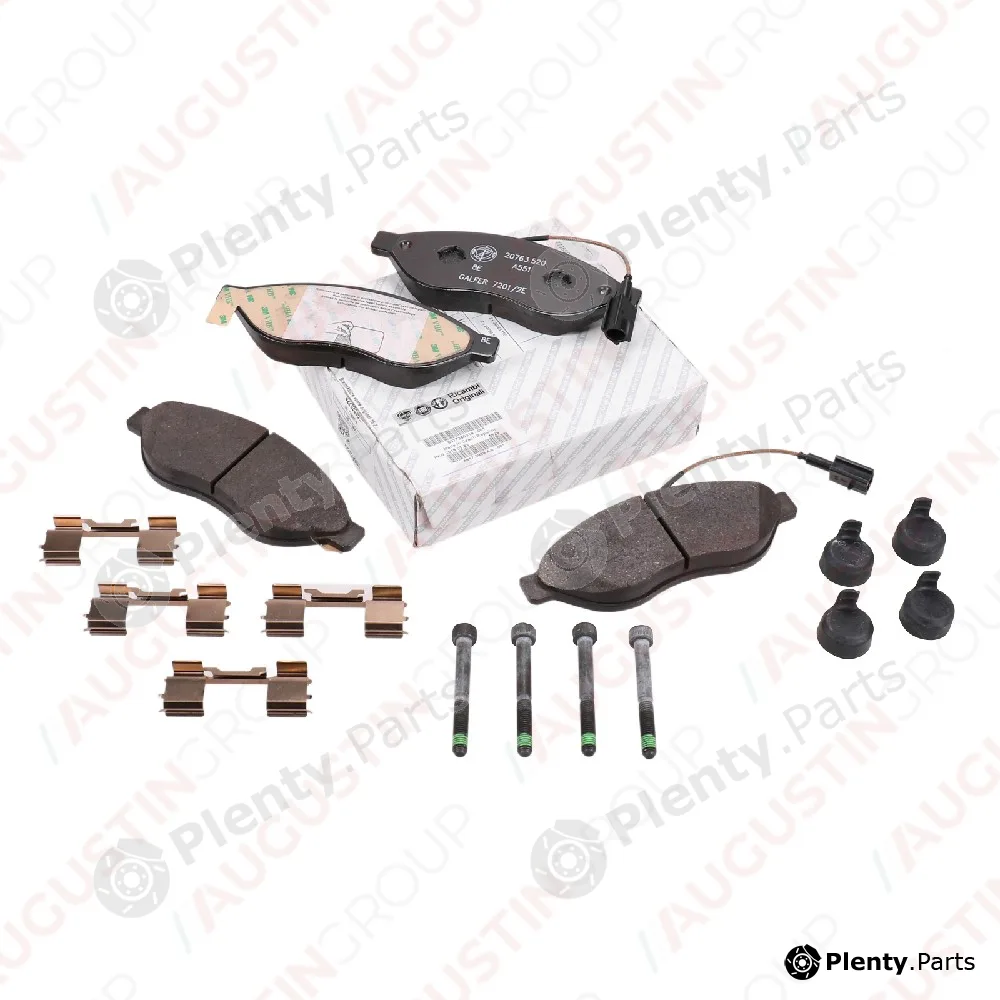 AugustinGroup 4220209OE — Brake Pad Set, disc brake ORIGINAL FIAT