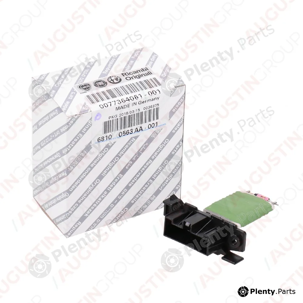 AugustinGroup 5070016OE — Resistor, interior blower ORIGINAL FIAT