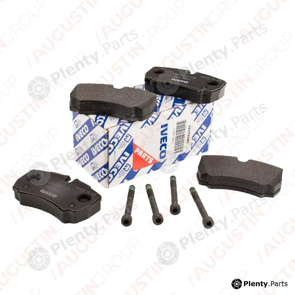 AugustinGroup 4220240IV — Brake Pad Set, disc brake ORIGINAL IVECO