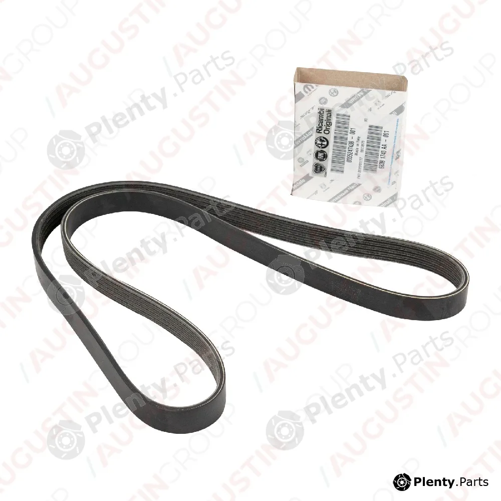 AugustinGroup 2965722OE — V-Ribbed Belt ORIGINAL FIAT