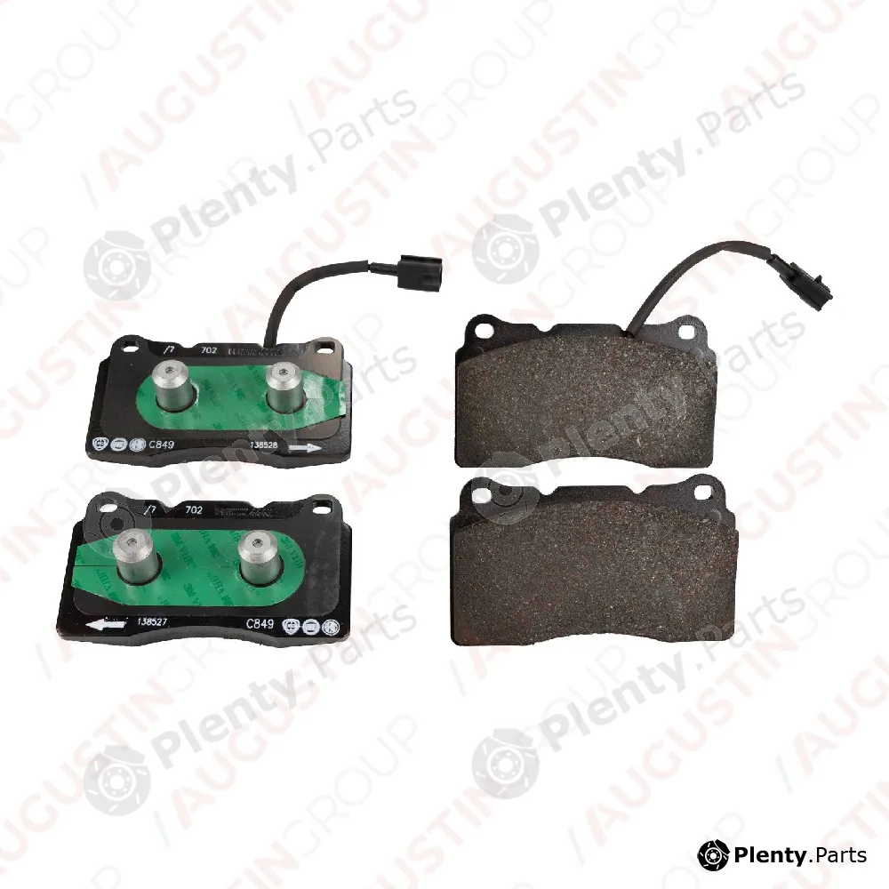 AugustinGroup 4220093OE — Brake Pad Set, disc brake ORIGINAL FIAT