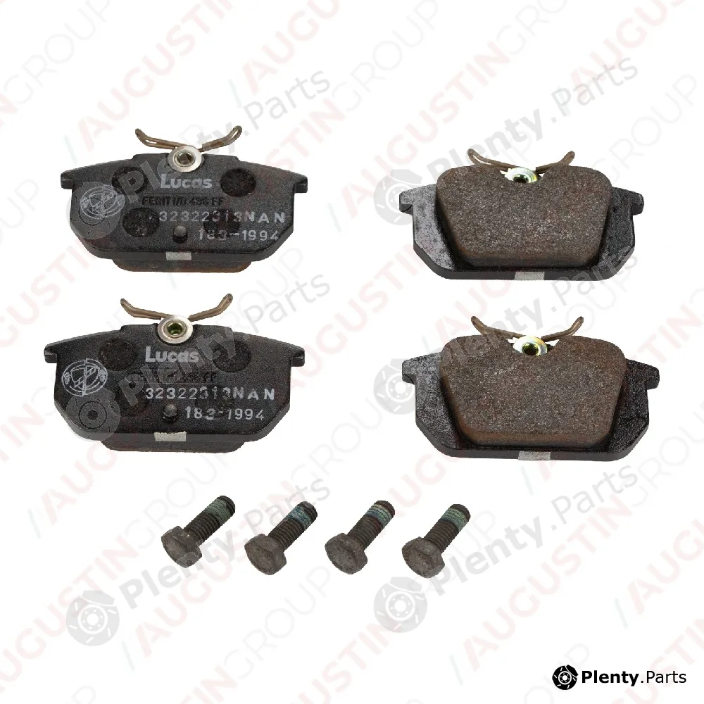 AugustinGroup 4220284OE — Brake Pad Set, disc brake ORIGINAL FIAT