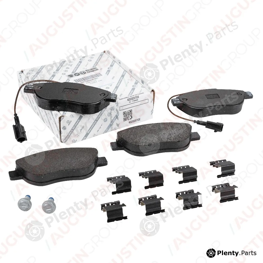 AugustinGroup 4220267OE — Brake Pad Set, disc brake ORIGINAL FIAT