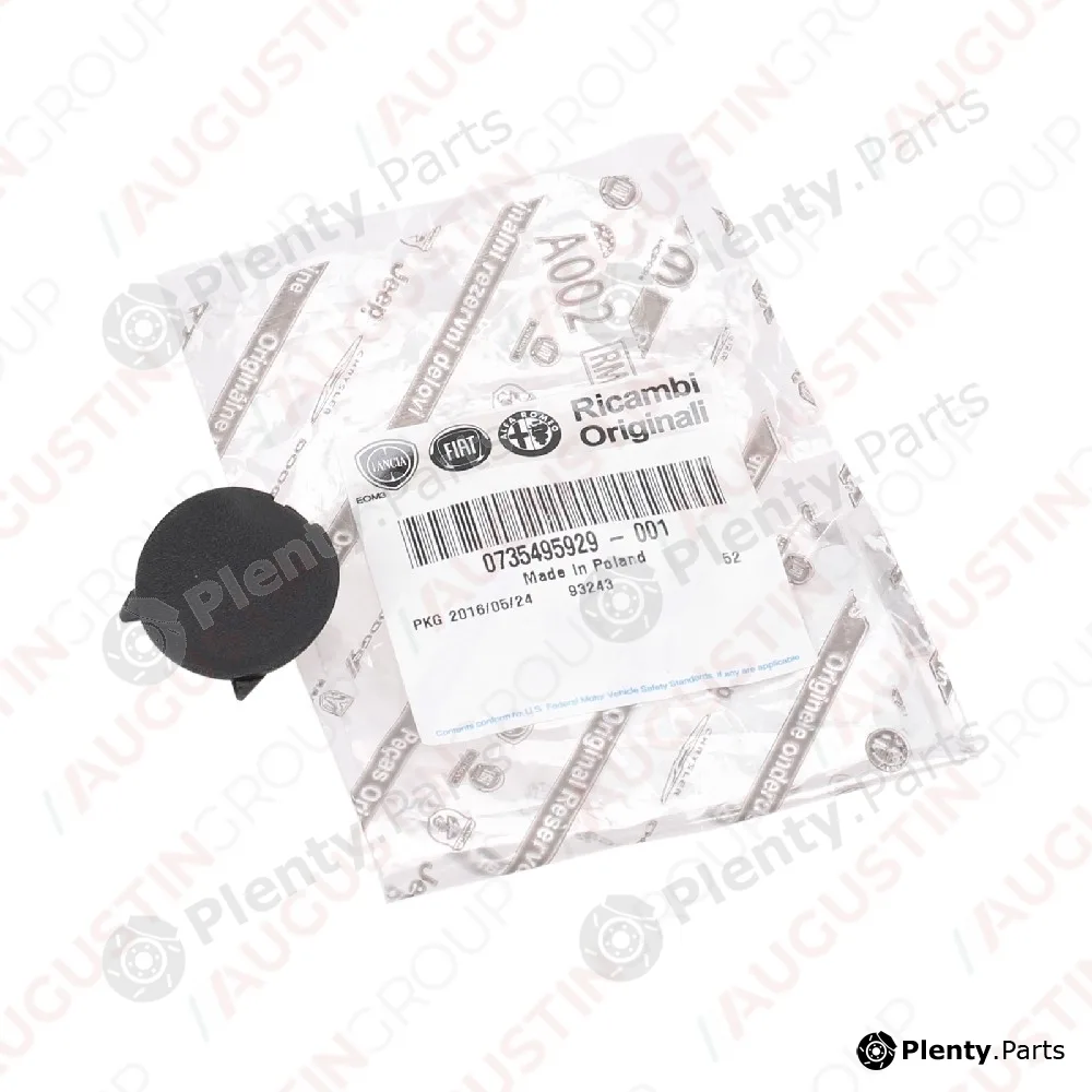 AugustinGroup 7950776OE — Cover, bumper ORIGINAL FIAT