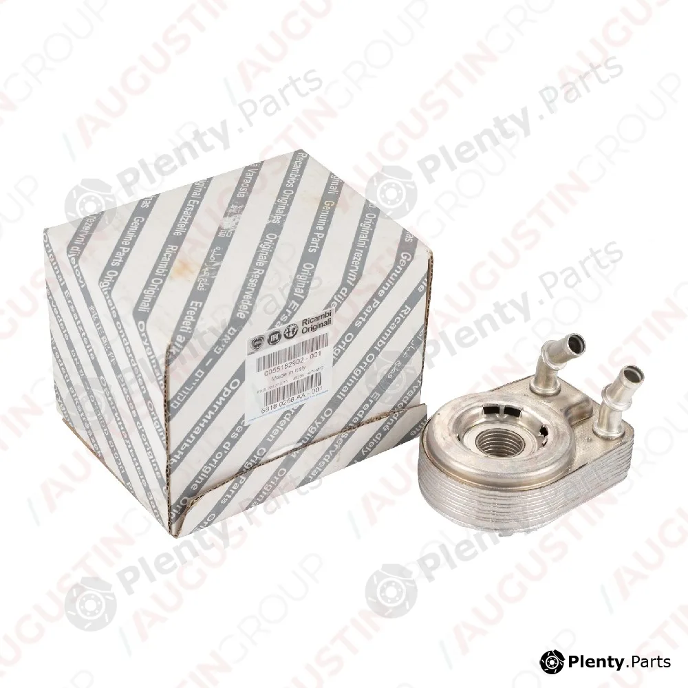 AugustinGroup 2730057OE — Oil Cooler, engine oil ORIGINAL FIAT