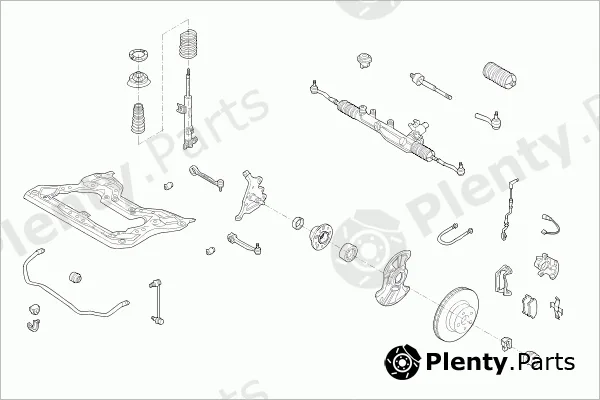 Sachs MERCE-C-KLA-FS025 — Steering