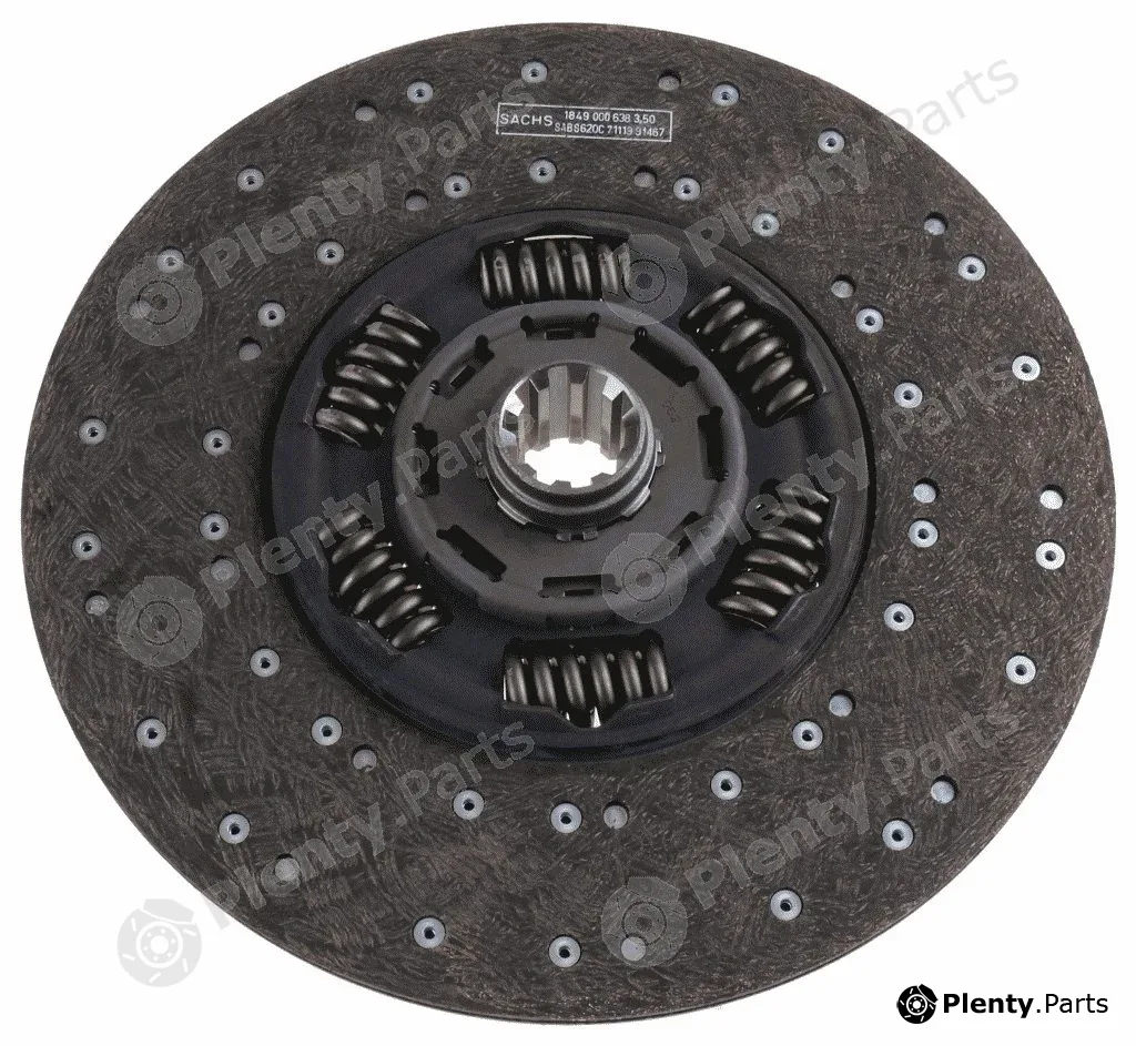 Sachs 1878003767 — Clutch Disc