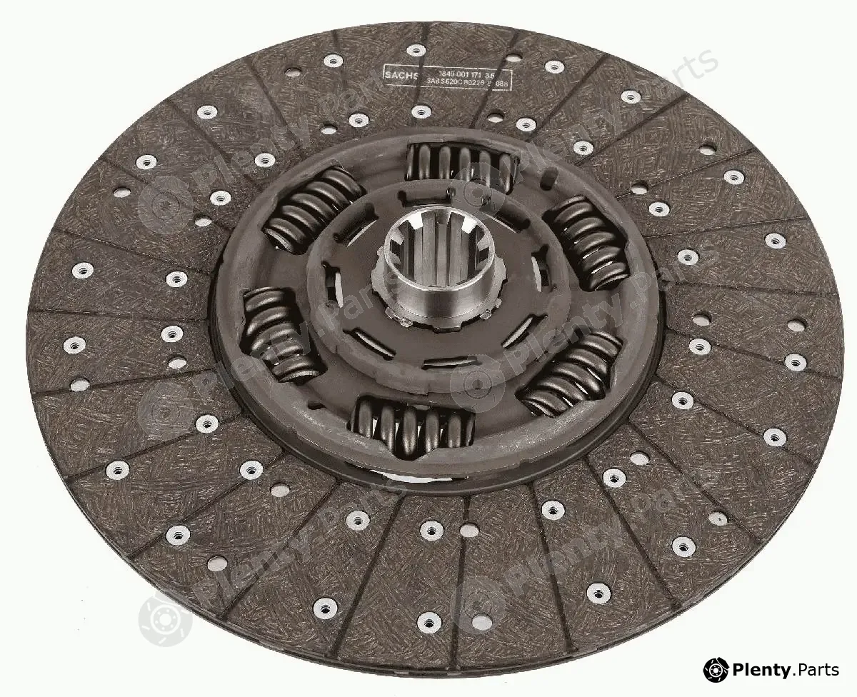 Sachs 1878008742 — Clutch Disc