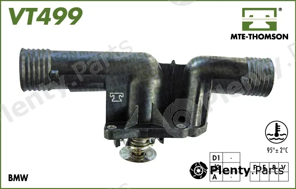 Mte-Thomson VT499.95 — Thermostat, coolant