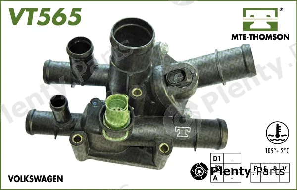 Mte-Thomson VT565.105 — Thermostat, coolant