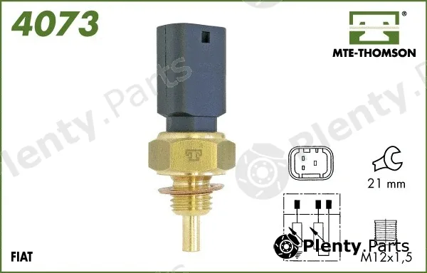 Mte-Thomson 4073 — Sensor, coolant temperature