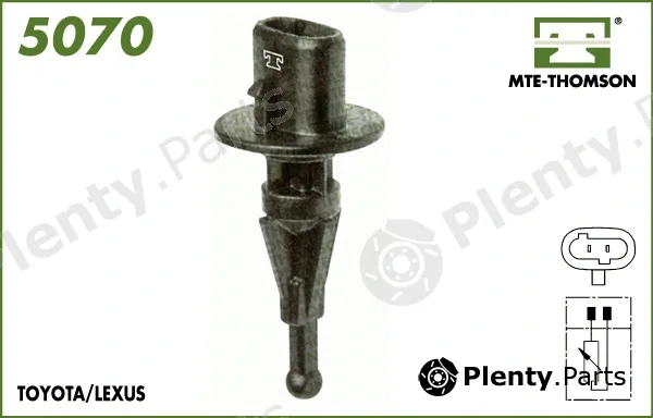Mte-Thomson 5070 — Sensor, intake air temperature