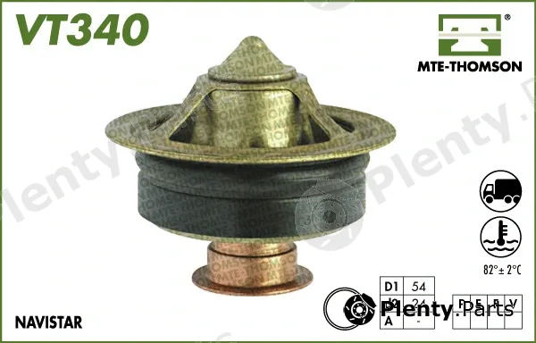 Mte-Thomson VT340.82 — Thermostat, coolant