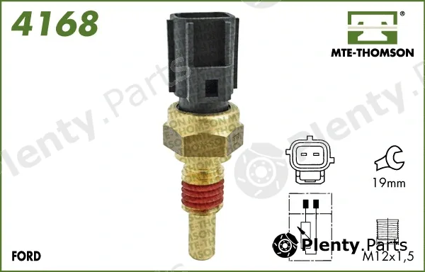 Mte-Thomson 4168 — Sensor, coolant temperature