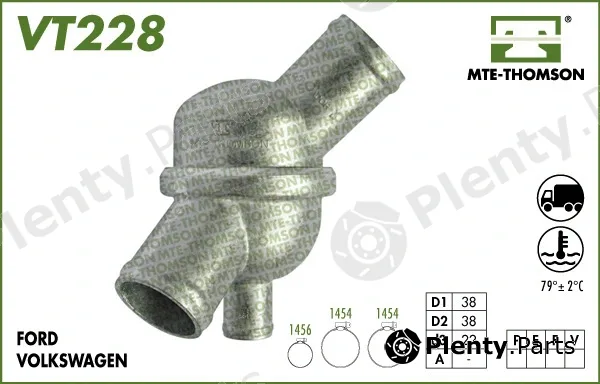 Mte-Thomson VT228.79 — Thermostat, coolant