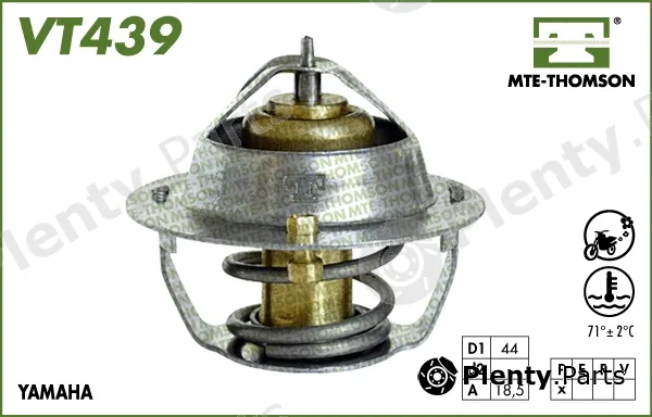 Mte-Thomson VT439.71 — Thermostat, coolant