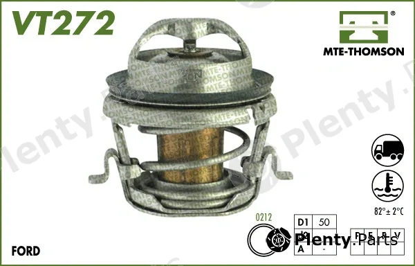 Mte-Thomson VT272.82 — Thermostat, coolant