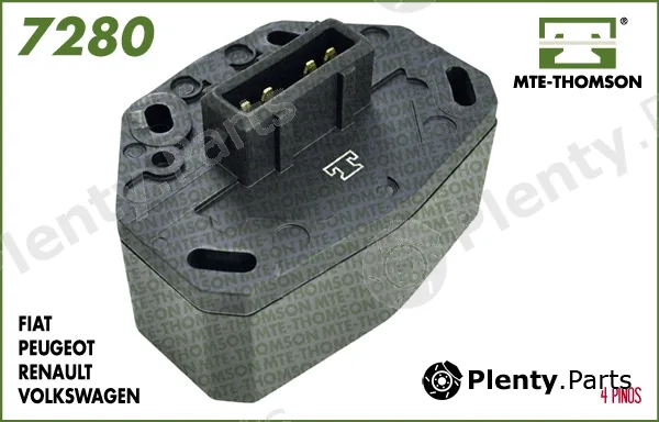 Mte-Thomson 7280 — Sensor, throttle position
