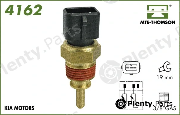 Mte-Thomson 4162 — Sensor, coolant temperature