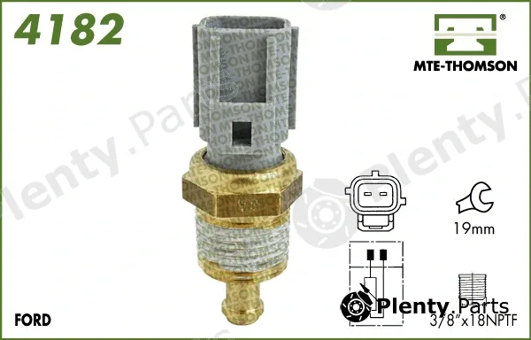 Mte-Thomson 4182 — Sensor, coolant temperature