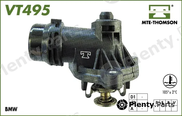 Mte-Thomson VT495.105 — Thermostat, coolant