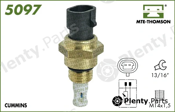 Mte-Thomson 5097 — Sensor, intake air temperature