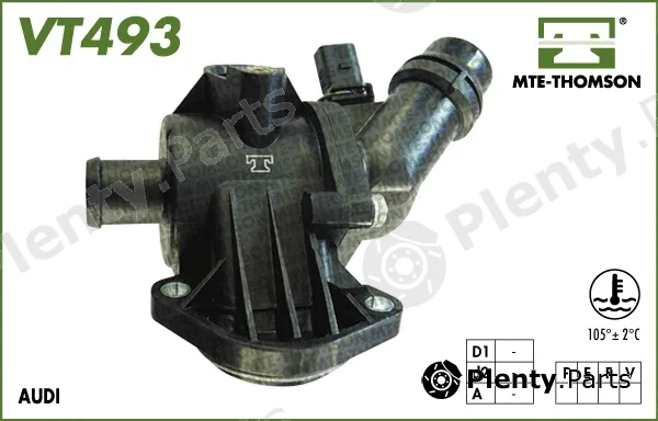 Mte-Thomson VT493.105 — Thermostat, coolant