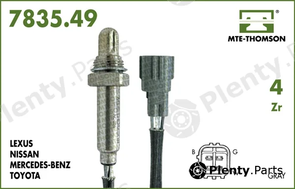 Mte-Thomson 7835.49.040 — Lambda Sensor