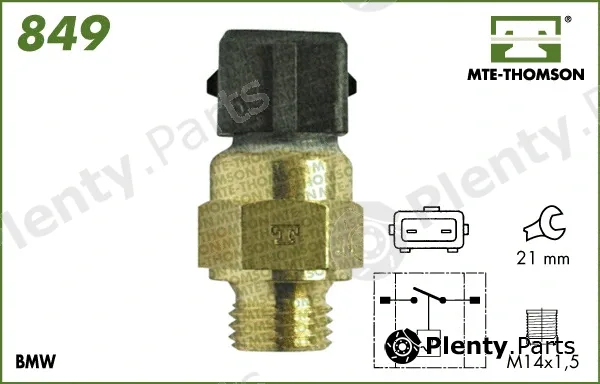 Mte-Thomson 849 — Temperature Switch, radiator fan