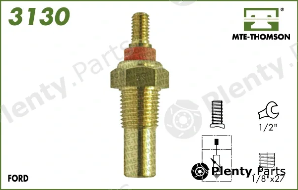 Mte-Thomson 3130 — Sensor, coolant temperature