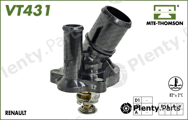 Mte-Thomson VT431.82 — Thermostat, coolant