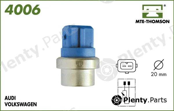 Mte-Thomson 4006 — Sensor, coolant temperature