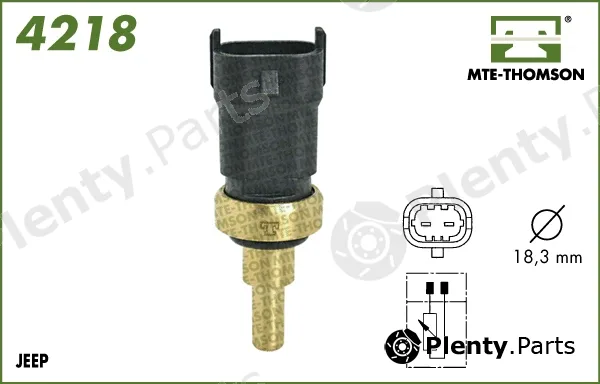 Mte-Thomson 4218 — Sensor, coolant temperature
