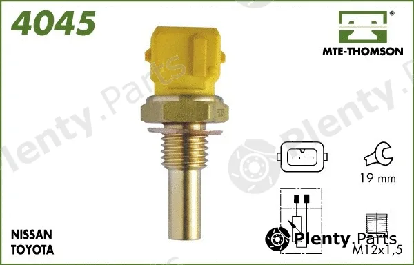 Mte-Thomson 4045 — Sensor, coolant temperature