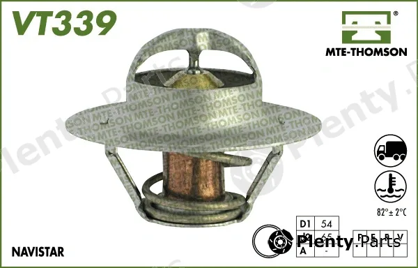 Mte-Thomson VT339.82 — Thermostat, coolant