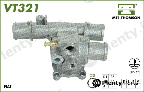 Mte-Thomson VT321.88 — Thermostat, coolant