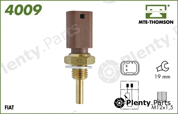 Mte-Thomson 4009 — Sensor, coolant temperature