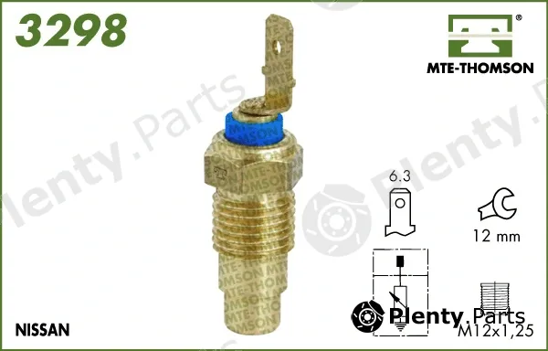 Mte-Thomson 3298 — Sensor, coolant temperature
