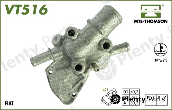 Mte-Thomson VT516.87 — Thermostat, coolant