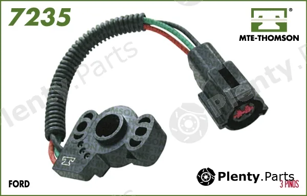 Mte-Thomson 7235 — Sensor, throttle position