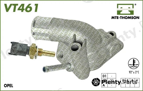 Mte-Thomson VT461.92 — Thermostat, coolant